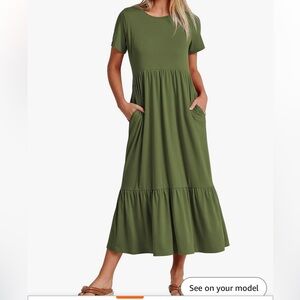 Shortsleeved sundress